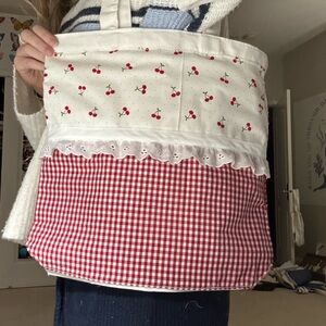 Cherry Patterned Tote Bag